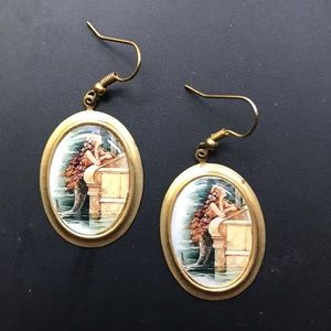 Mermaid earrings